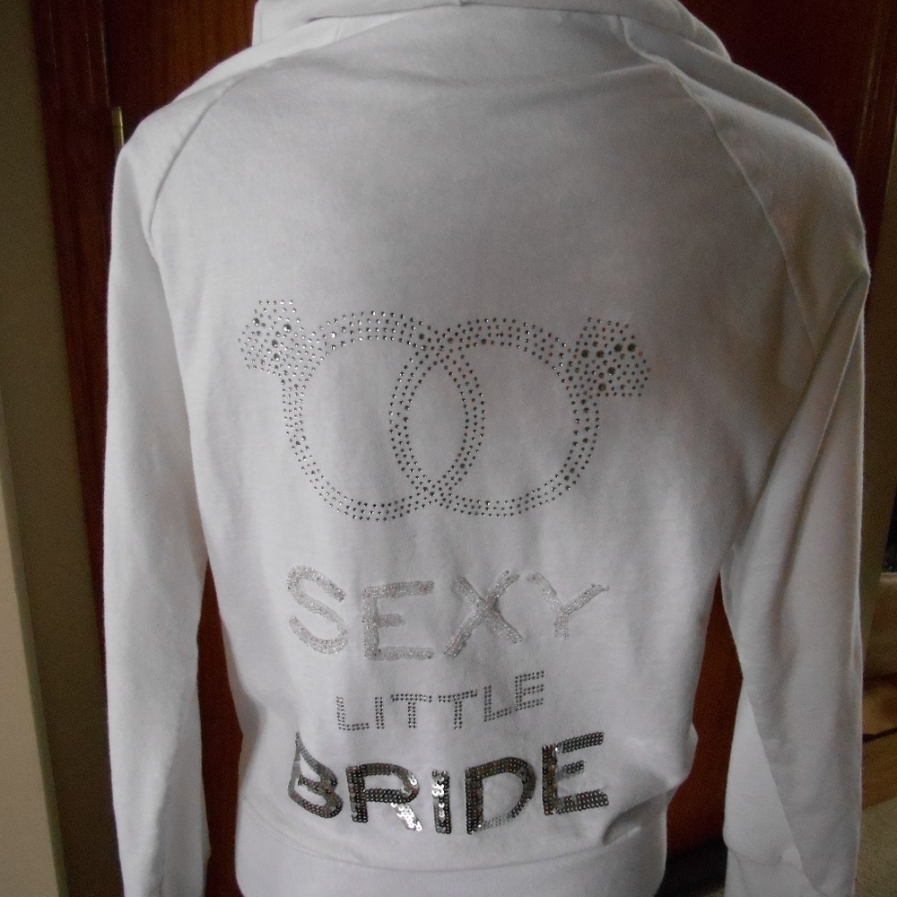 I Do Victoria's Secret Sexy Little Bride Hoodie Vs Gem